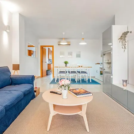Apartment Beautiful In La Rapita With Kitchen